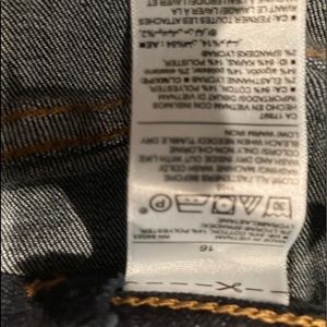 Maternity blue jeans